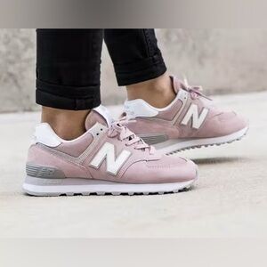New Balance 574 Light Pink Sneakers
